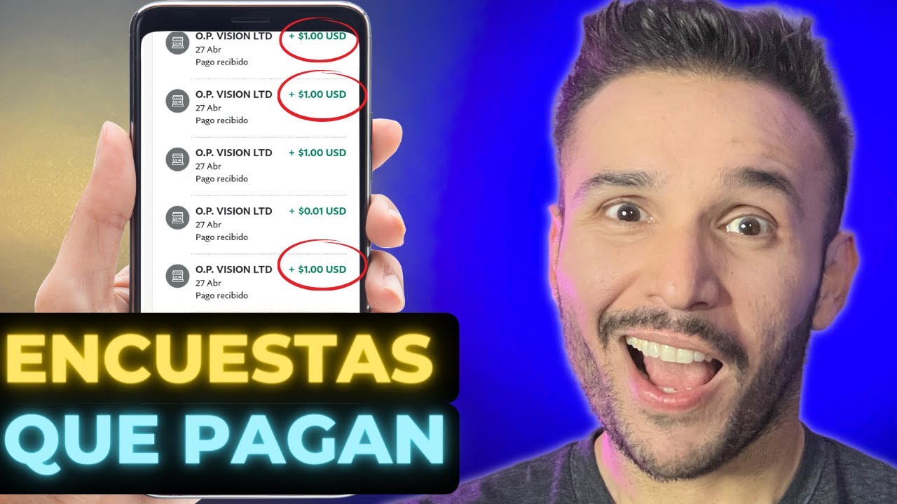 Apps que pagan por responder encuestas (funcionan de verdad)