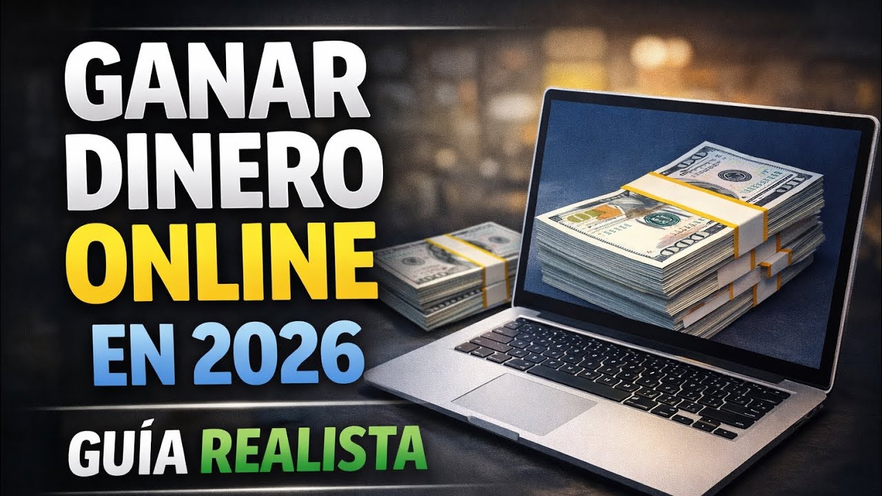 Cómo ganar dinero en internet sin invertir (guía real para 2026)